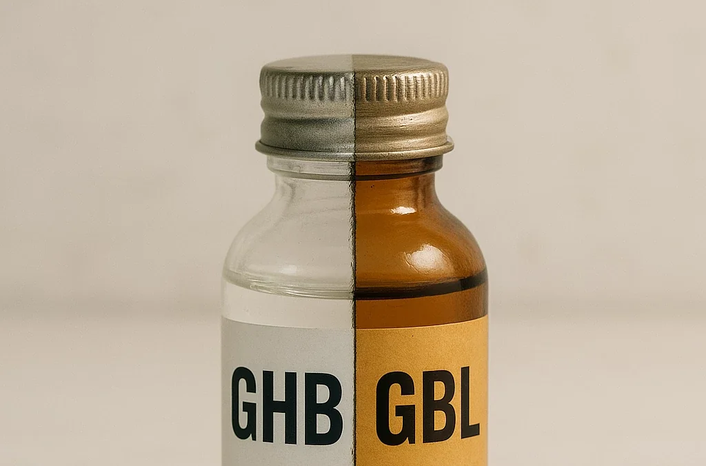 GBL vs GHB chemische Strukturen, Umwandlungskinetik und Vergleichstabelle